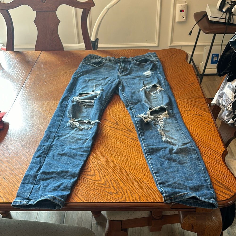 eunina high rise skinny jeans